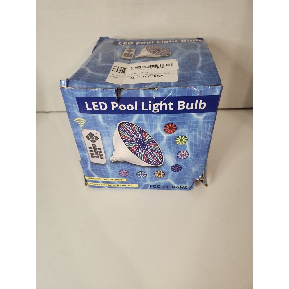 LED Pool Lights Bulb 50W with 16 Light Modes, 120V Pool Light for Inground
